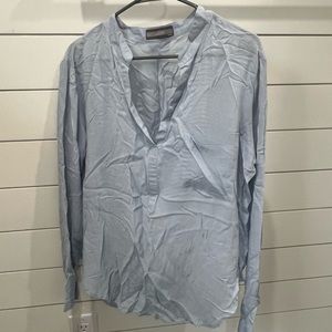 Addie Light Blue Blouse
